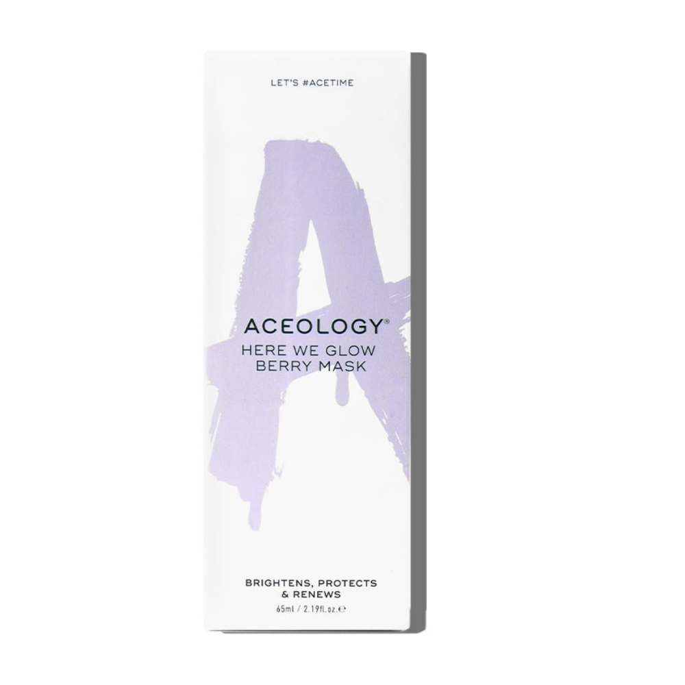 ASK FOR 50% OFF!✅ ACEOLOGY Here We Glow Berry Mask NEW